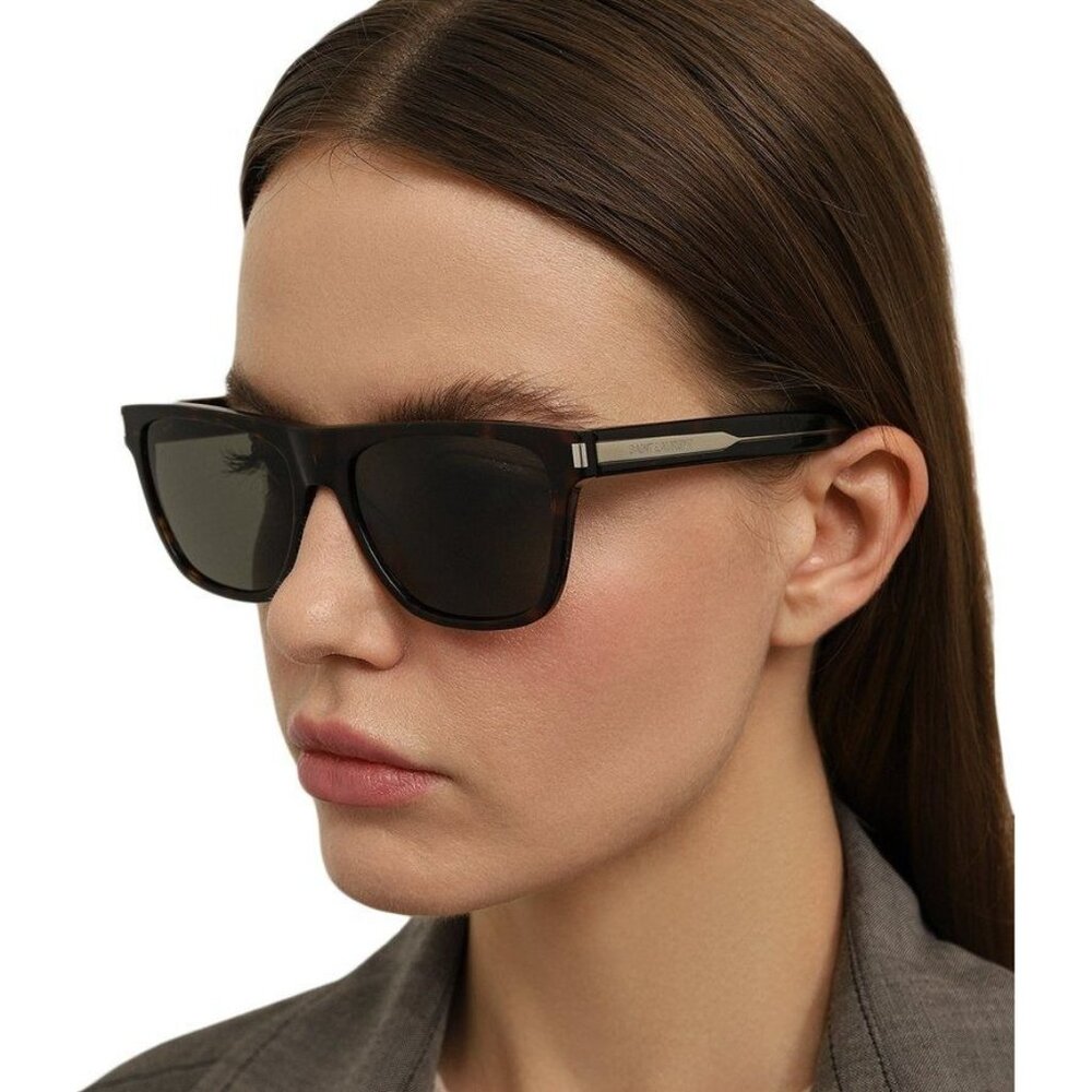 NEW SAINT LAURENT SUNGLASSES SL619 002 UNISEX HAVANA EYEWEAR SL 619 002 - Picture 2 of 9